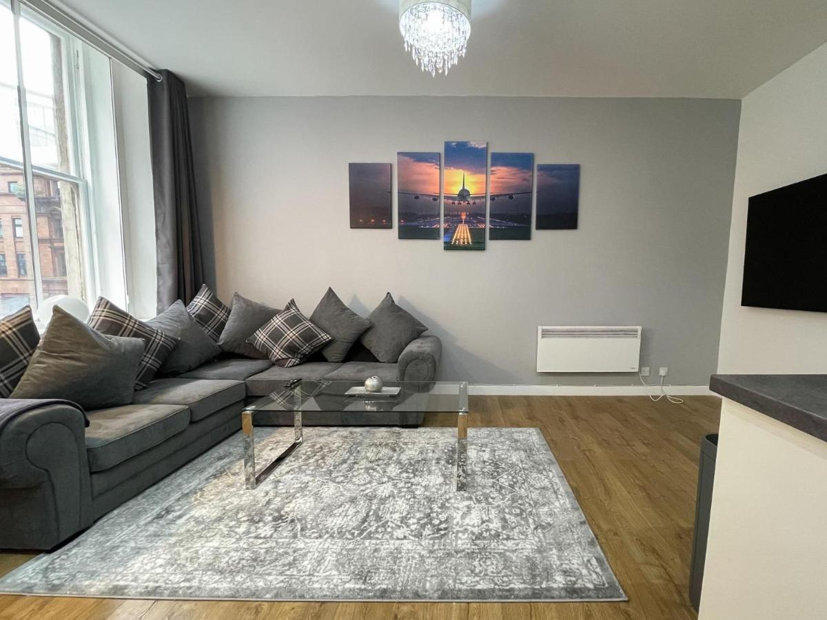 Exquisite 2Br Flat Near Central Train Station Glasgow Zewnętrze zdjęcie
